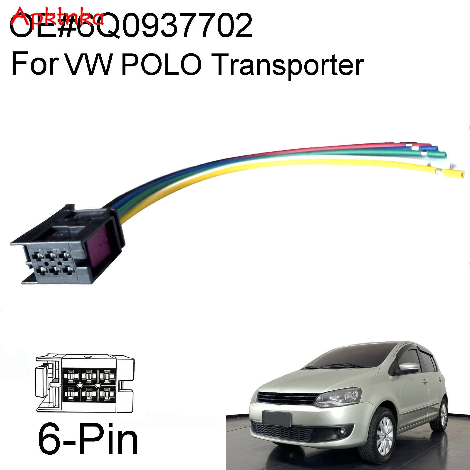 6-Pin Cruise Control Cable Harness Connector Plug 7H1971425 For Vw Polo Fox LT Phaeton Transporter Replacement 6Q0937702
6-Pin Cruise Control Cable Harness Connector Plug 7H1971425 For Vw Polo Fox LT Phaeton Transporter Replacement 6Q0937702
