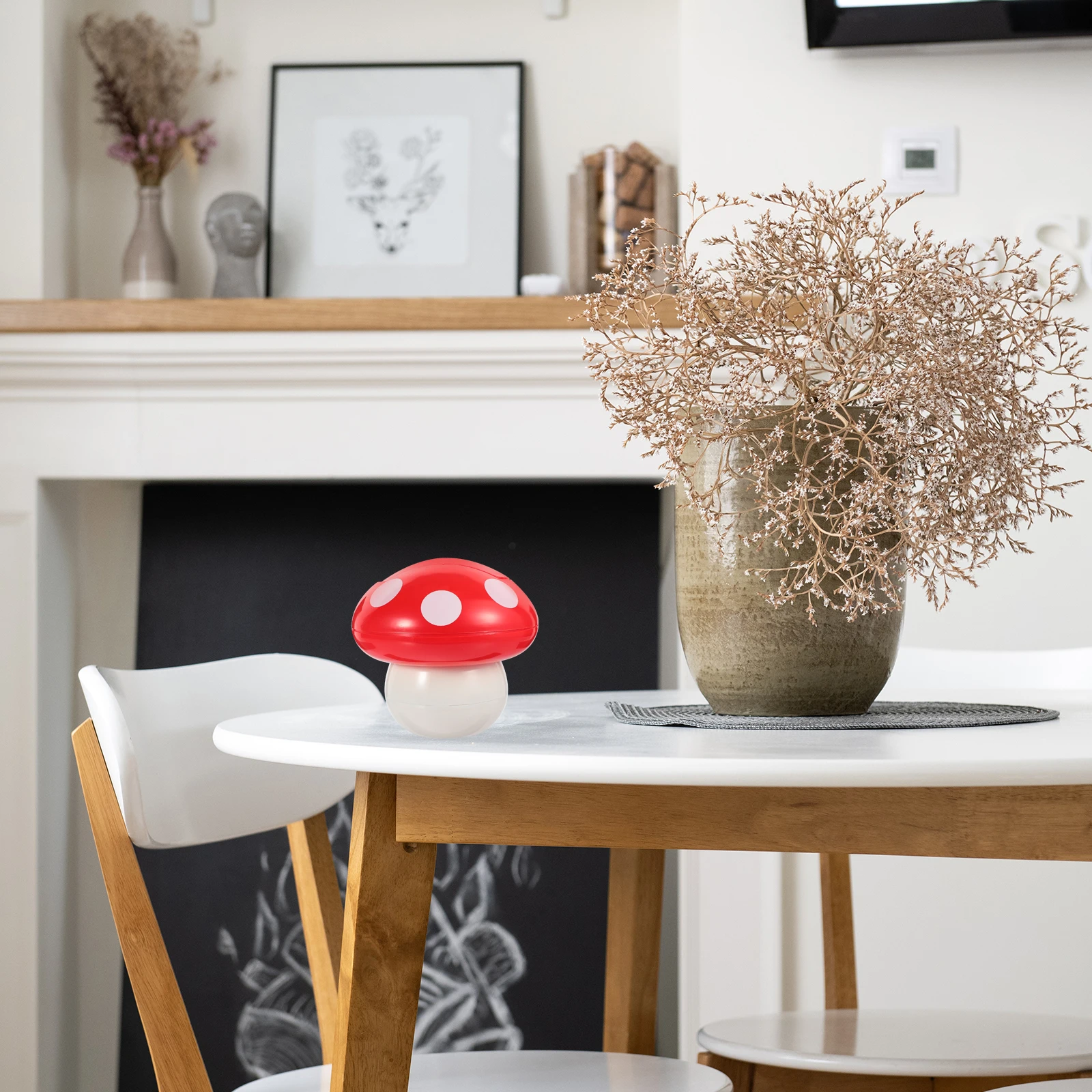 Mushroom Decorative Trash Can with Lid Mushrooms Outdoor Shaped Abs Canister Bin Office
Mushroom Decorative Trash Can with Lid Mushrooms Outdoor Shaped Abs Canister Bin Office