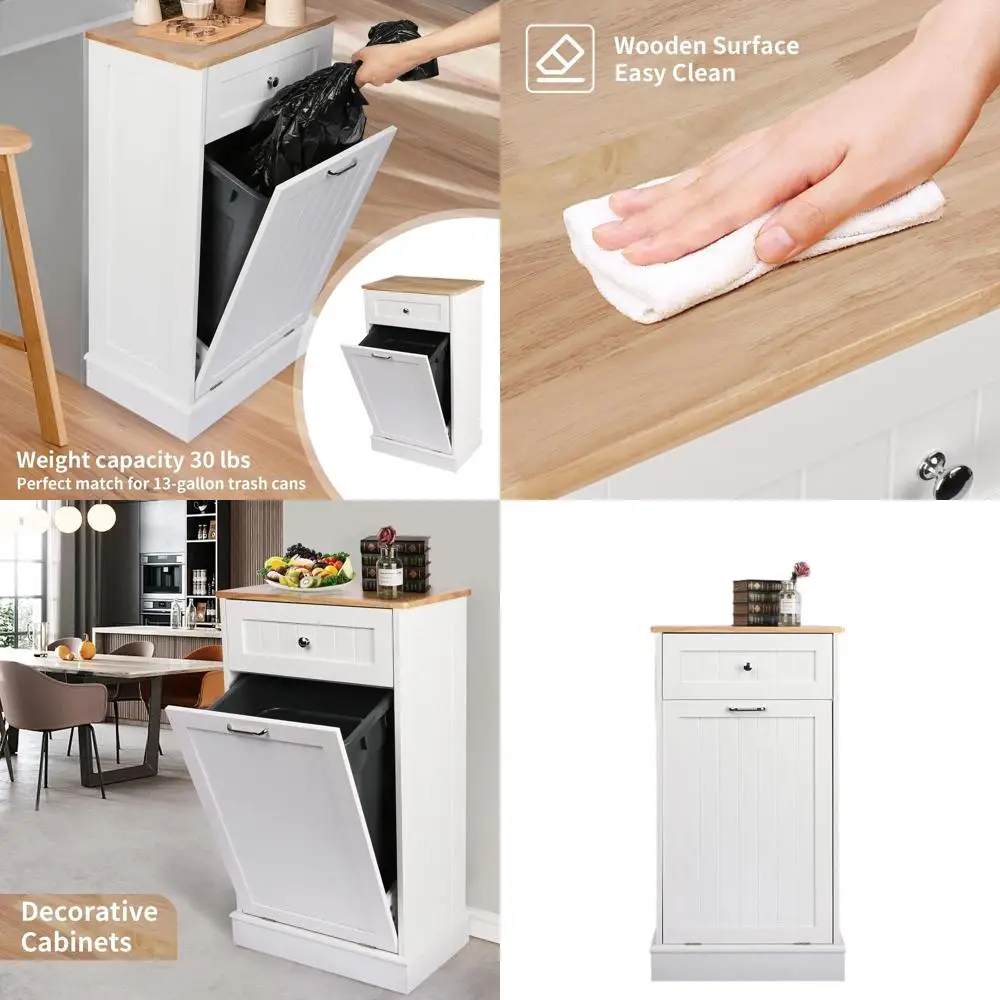 Vintage Beadboard Kitchen Island with Solid Wood Top and Single Door Laundry Cabinet in White
Vintage Beadboard Kitchen Island with Solid Wood Top and Single Door Laundry Cabinet in White