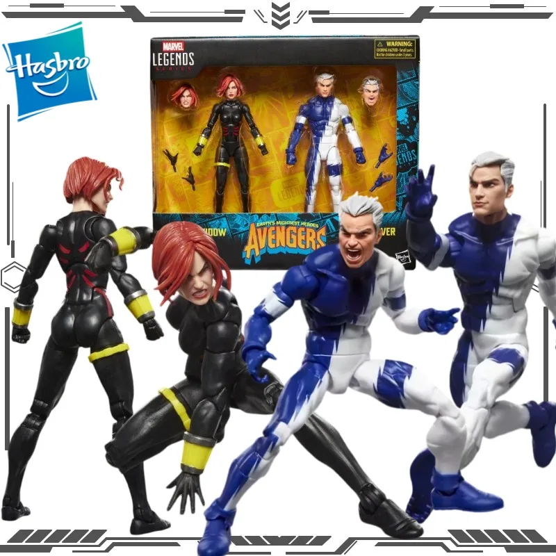 Hasbro Marvel Legends Earth's Mightiest Heroes - Black Widow & Quicksilver 2-Pack Action Figure Toys for Boys Girls Gift
Hasbro Marvel Legends Earth's Mightiest Heroes - Black Widow & Quicksilver 2-Pack Action Figure Toys for Boys Girls Gift