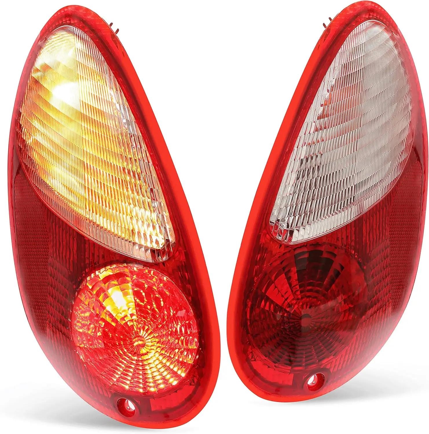 Tail Lights Replacement for 2006-2010 Chrysler PT Cruiser, Pair w/Bulbs, Halogen, Compatible with 5116222AB 5116223AB
Tail Lights Replacement for 2006-2010 Chrysler PT Cruiser, Pair w/Bulbs, Halogen, Compatible with 5116222AB 5116223AB