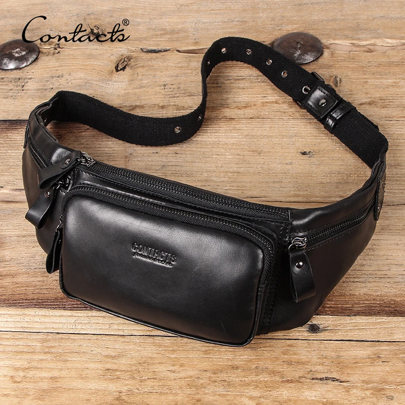 100% Genuine Leather Waist Bag Men New Casual Mini Fanny Pack Male Chest Pack For Credit Cards Cell Phone bag Potable Travel Bag
100% Genuine Leather Waist Bag Men New Casual Mini Fanny Pack Male Chest Pack For Credit Cards Cell Phone bag Potable Travel Bag