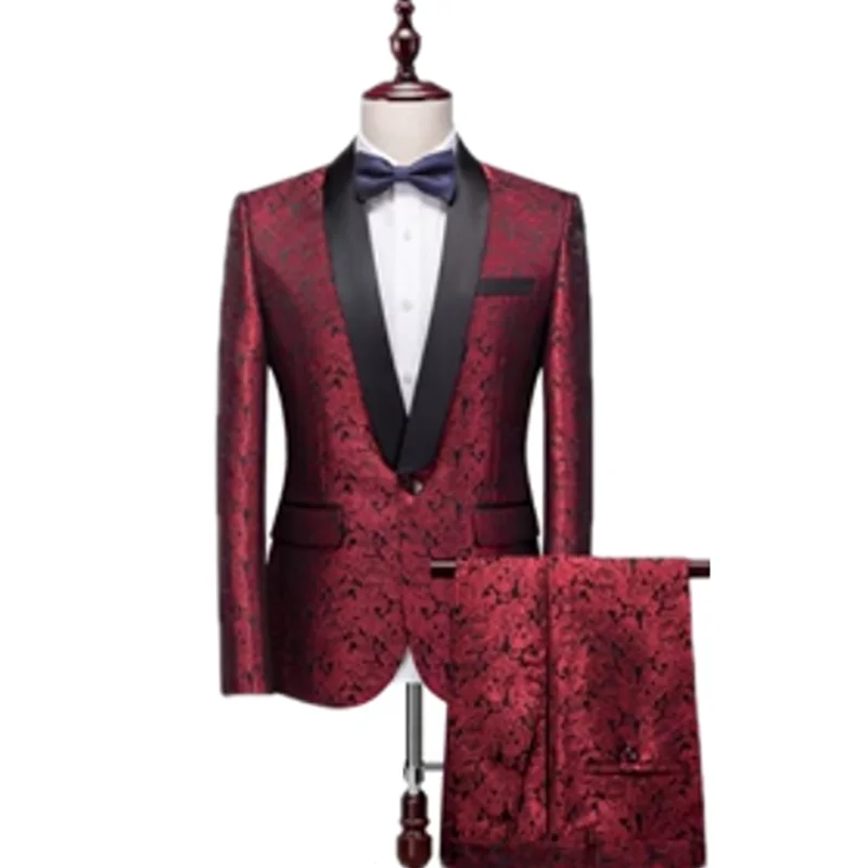 Hot men's evening dresses groom suit business gentleman banquet single-breasted two-piece suit
Hot men's evening dresses groom suit business gentleman banquet single-breasted two-piece suit
