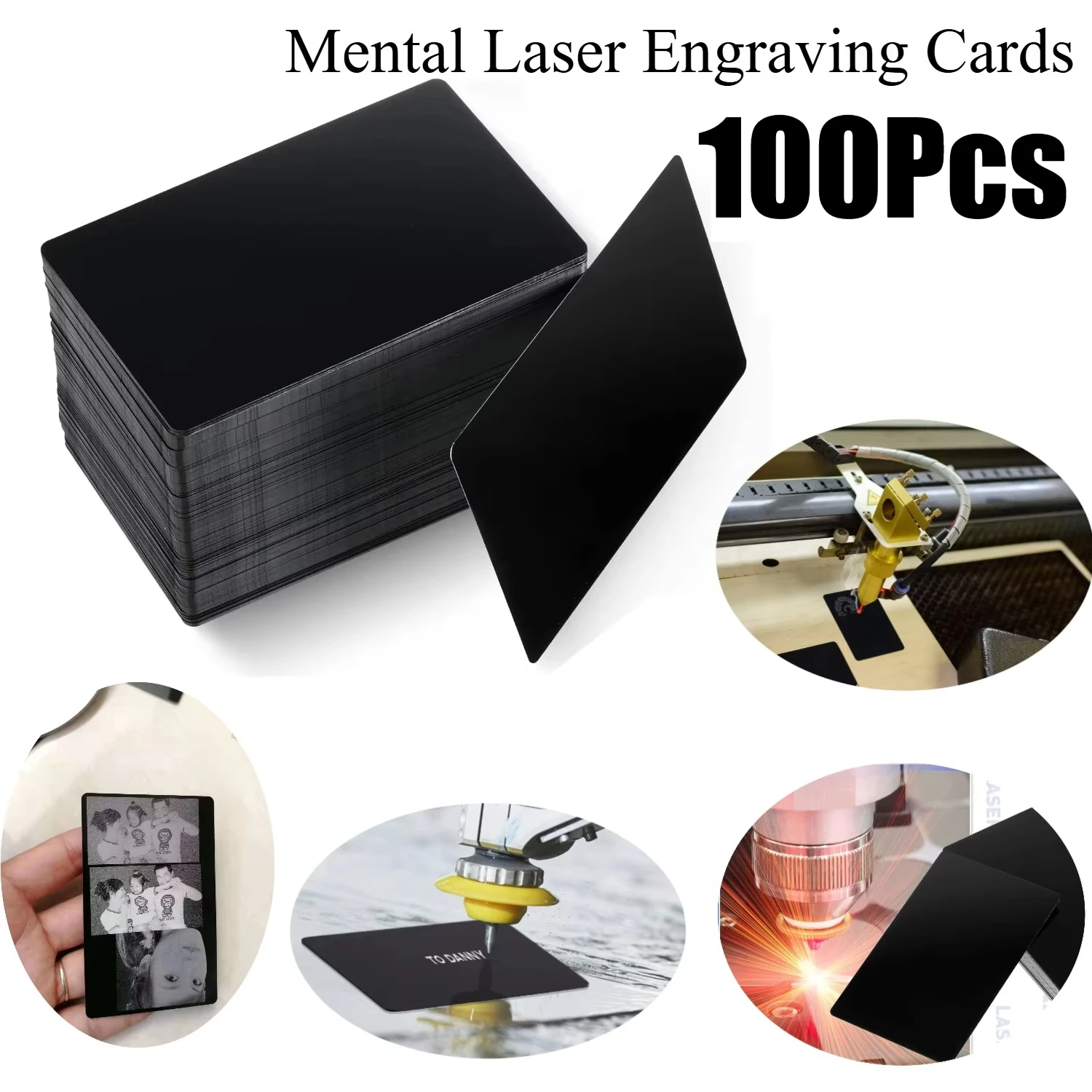 100pcs Metal Laser Engraving Cards Blank Business Cards Thickness 0.2 mm for House Office Customer DIY Gift Plate Invitations
100pcs Metal Laser Engraving Cards Blank Business Cards Thickness 0.2 mm for House Office Customer DIY Gift Plate Invitations