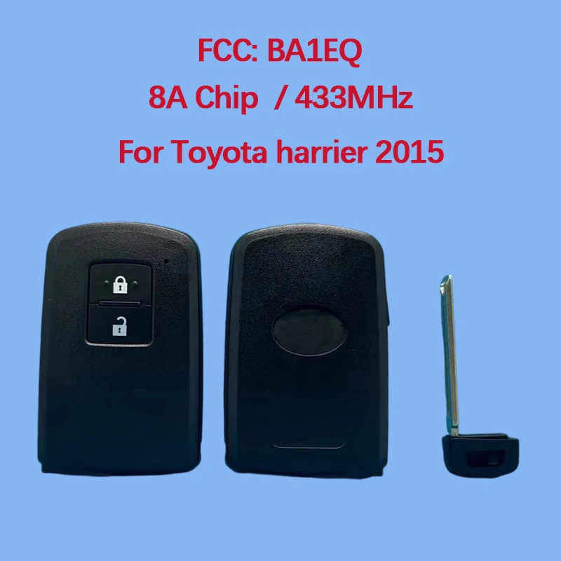 CN007289 Послепродажный 2-кнопочный смарт-брелок 314 МГц FCC BA1EQ 4D чип для Toyota harrier 2015
CN007289 Послепродажный 2-кнопочный смарт-брелок 314 МГц FCC BA1EQ 4D чип для Toyota harrier 2015