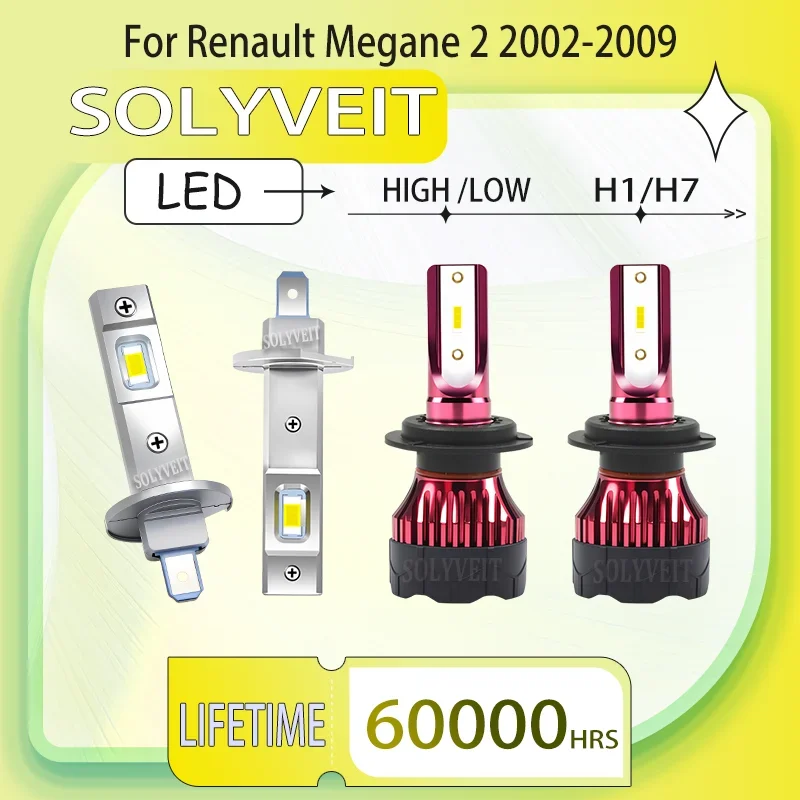 Enhanced Visibility High Lumen Output reliable H1 H7 LED HIGH LOW HEADLIGHTS FOR Renault Megane 2 2002-2005 2006 2007 2008 2009
Enhanced Visibility High Lumen Output reliable H1 H7 LED HIGH LOW HEADLIGHTS FOR Renault Megane 2 2002-2005 2006 2007 2008 2009