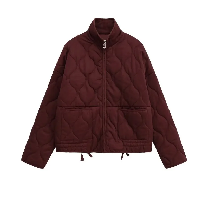 2026 Autumn New Collection Women's Simple Series Multi color Selection Stand up Collar Quilted Warm Cotton Jacket Coat
2026 Autumn New Collection Women's Simple Series Multi color Selection Stand up Collar Quilted Warm Cotton Jacket Coat