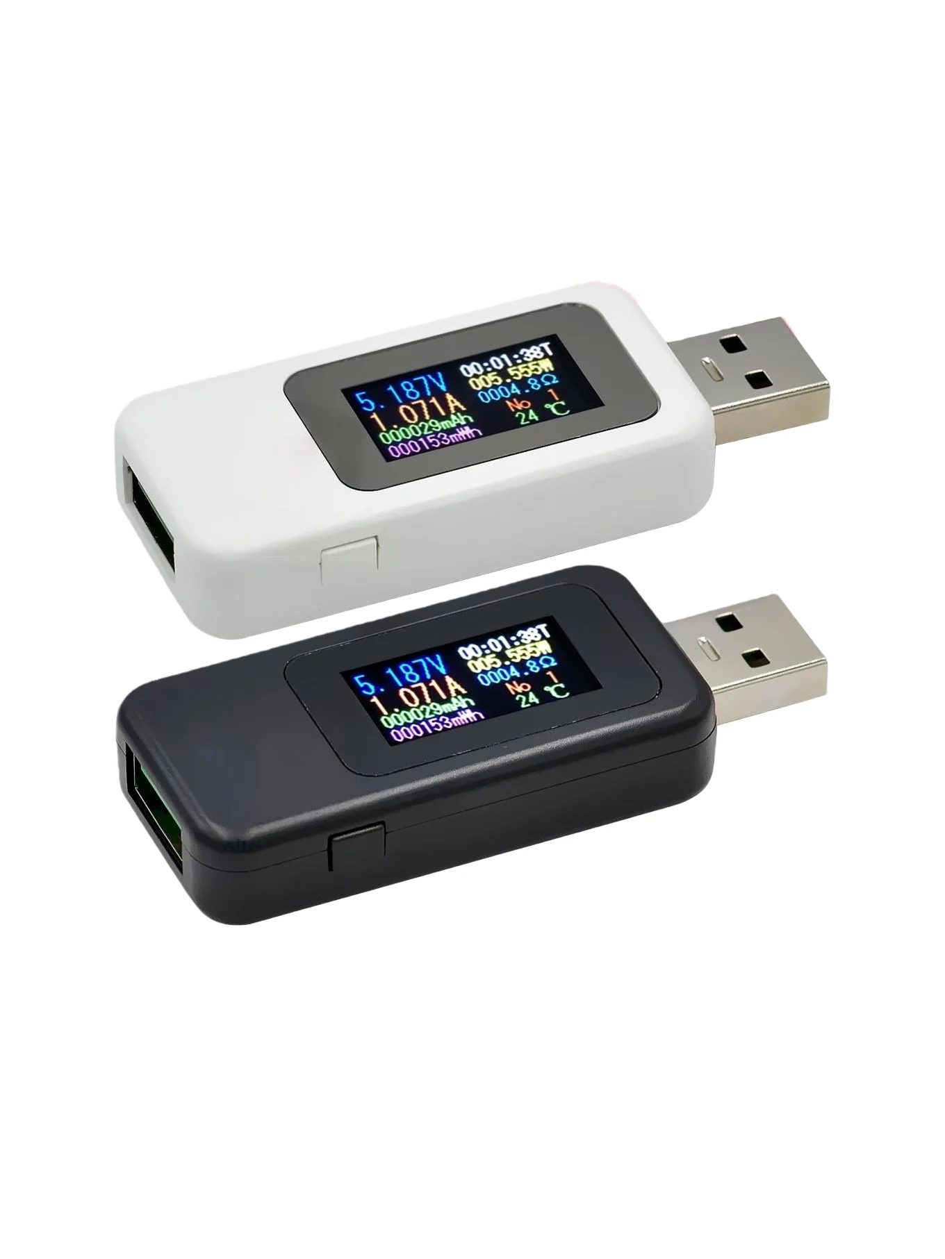 USB tester color screen USB tester charger detector voltmeter ammeter KWS-MX18L
USB tester color screen USB tester charger detector voltmeter ammeter KWS-MX18L