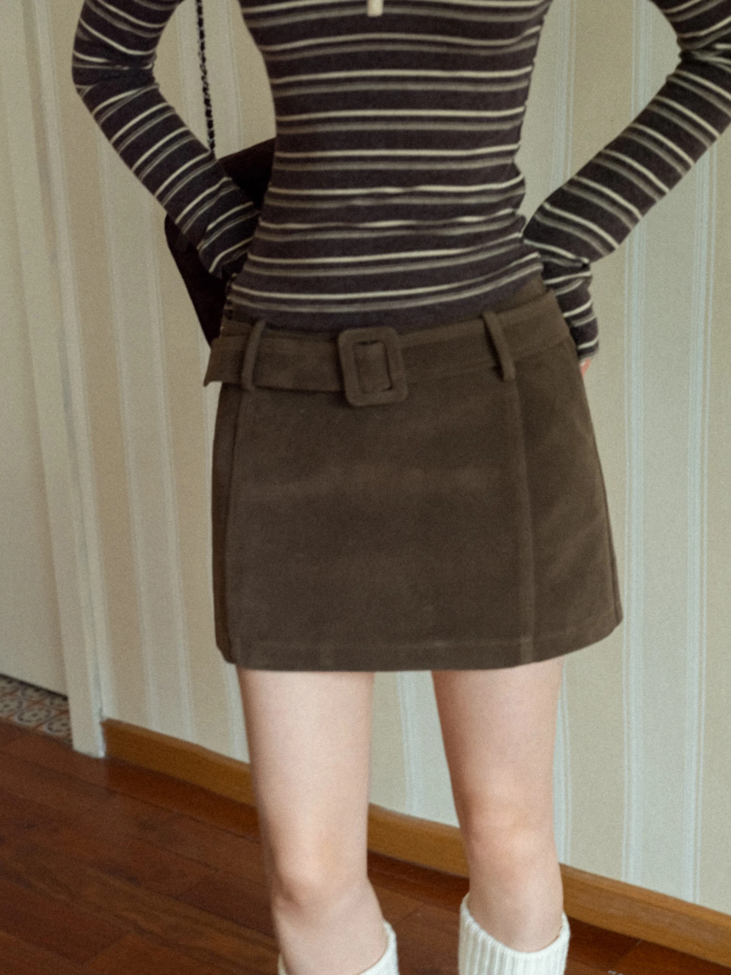 EGGKA American Sle High Waist A-Line Skirt Women's Casual Suede Skirt Autumn Winter ort Skirt Ele Simple Coffee ...
EGGKA American Sle High Waist A-Line Skirt Women's Casual Suede Skirt Autumn Winter ort Skirt Ele Simple Coffee ...