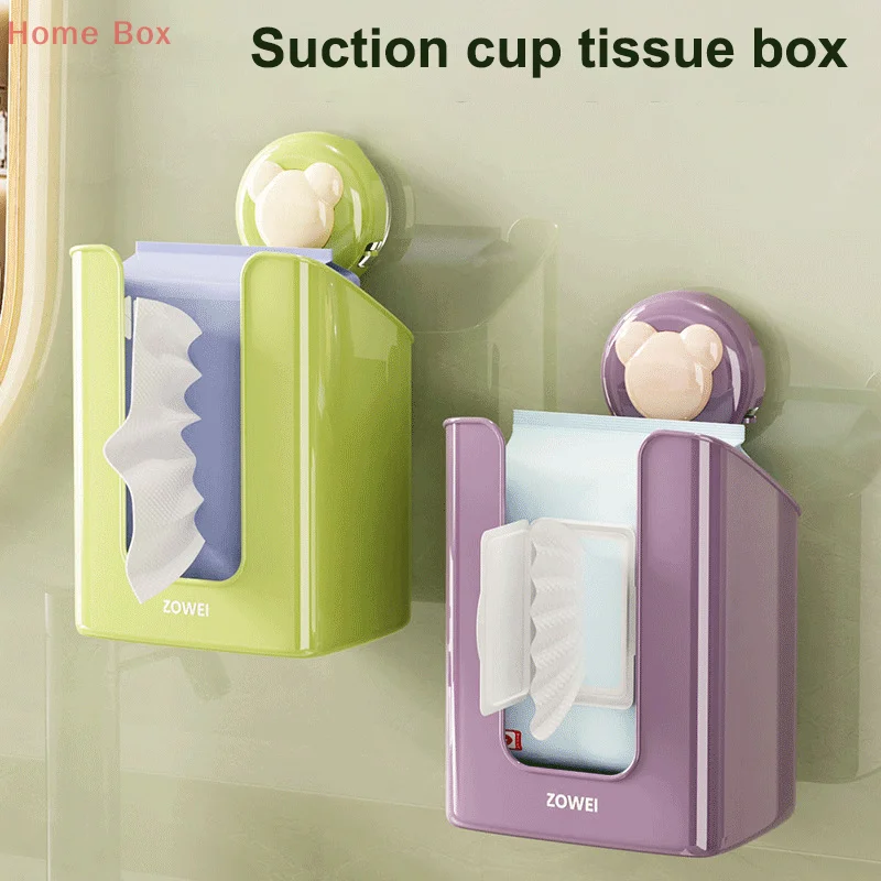 Suction Cup Tissue Box Wall Mounted Large Capacity Wipe Container Punch Free Wet Wipes Dispenser For Kitchen
Suction Cup Tissue Box Wall Mounted Large Capacity Wipe Container Punch Free Wet Wipes Dispenser For Kitchen