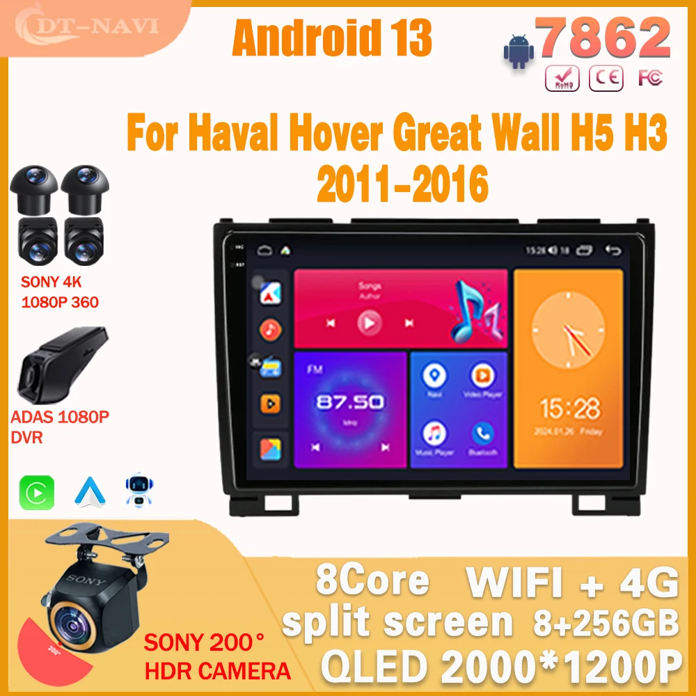 Автомобильный радиоприемник на Android 13 для Haval Hover Great Wall H3 H5 2011-2016 мультимедийный видеоплеер навигация GPS NO 2din DVD головное устройство DSP
Автомобильный радиоприемник на Android 13 для Haval Hover Great Wall H3 H5 2011-2016 мультимедийный видеоплеер навигация GPS NO 2din DVD головное устройство DSP