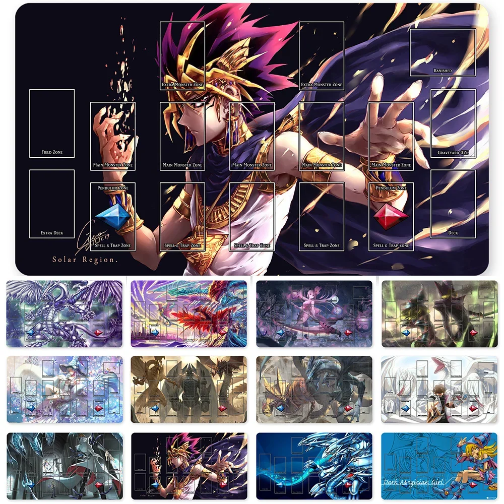 YuGiOh Playmat Blue-eyes Ultimate Dragon Dark Magician Duel Monsters Playmats Compatible for OCG TCG + Free Bag - ygo (49)
YuGiOh Playmat Blue-eyes Ultimate Dragon Dark Magician Duel Monsters Playmats Compatible for OCG TCG + Free Bag - ygo (49)