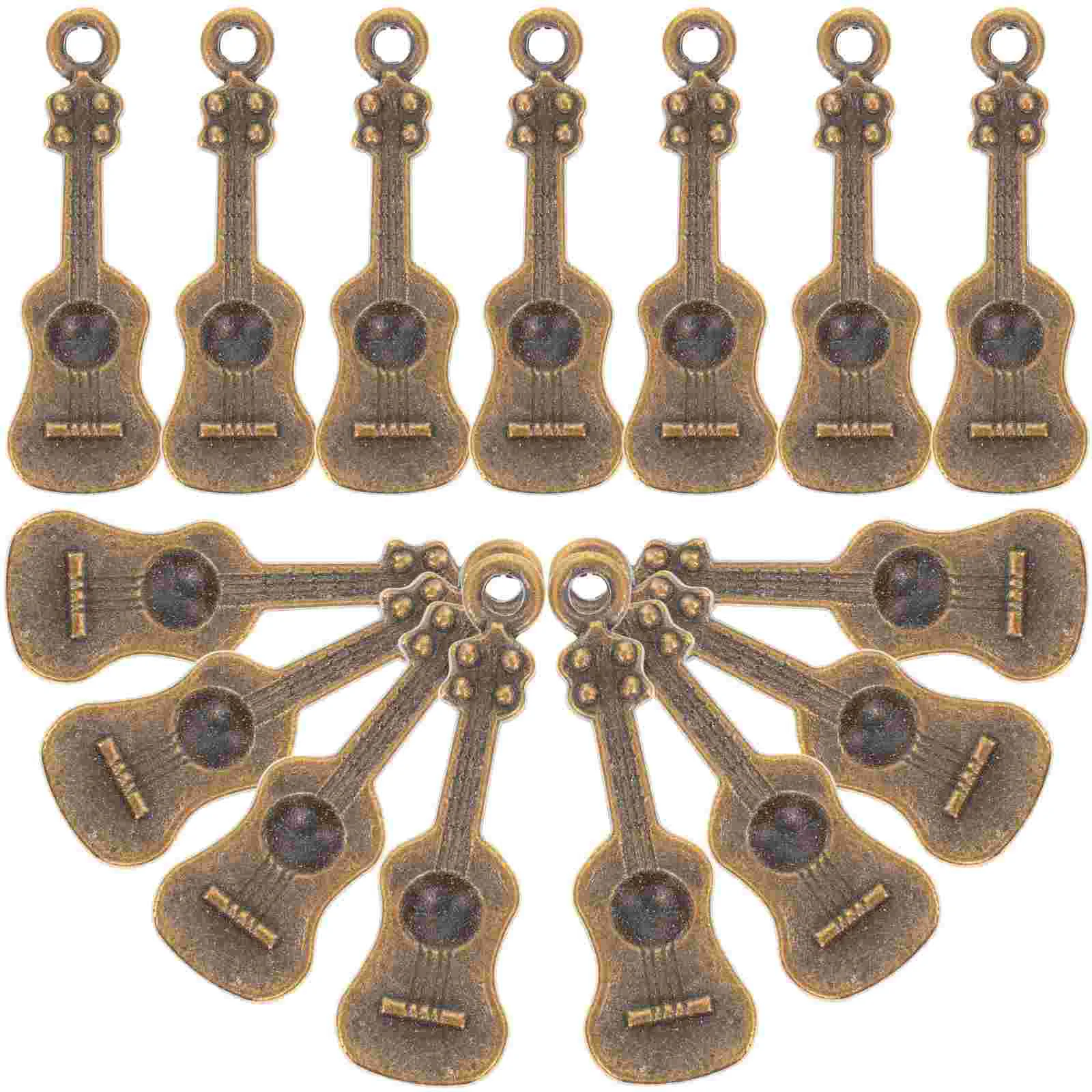 50 Pcs Guitar Pendant Miniature Decors Craft Ornament Charm Bead Charms for Jewelry Making Phone Case DIY Man
50 Pcs Guitar Pendant Miniature Decors Craft Ornament Charm Bead Charms for Jewelry Making Phone Case DIY Man