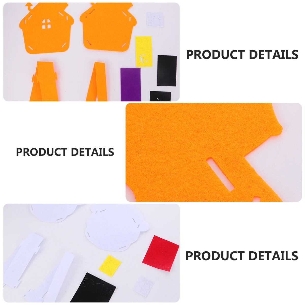 3 Pcs Bag Goody Bags for Kids Trick Treat Non Woven Fabric DIY Decorative Halloween Bag Reusable Snack Tote
3 Pcs Bag Goody Bags for Kids Trick Treat Non Woven Fabric DIY Decorative Halloween Bag Reusable Snack Tote