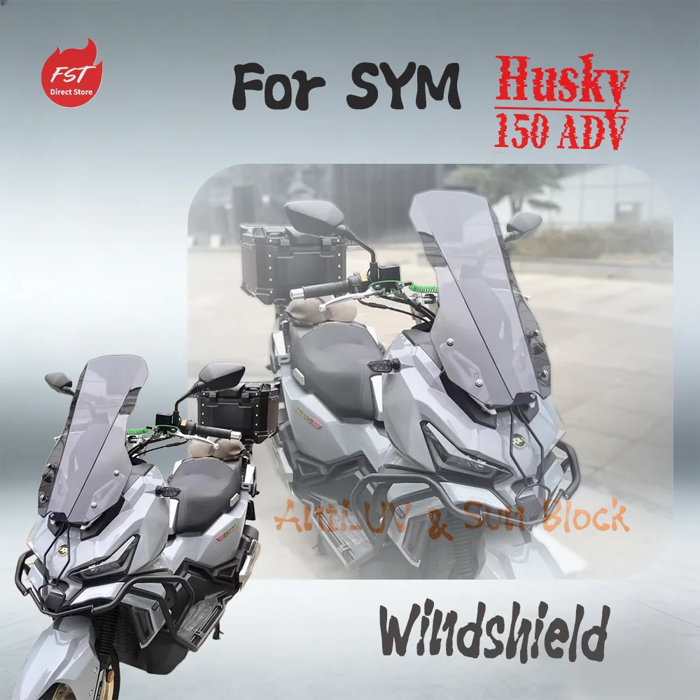 High Clear Straight Windshield for SYM Husky 150 ADV Motorcycle Perfect Fit No-Drill Installation
High Clear Straight Windshield for SYM Husky 150 ADV Motorcycle Perfect Fit No-Drill Installation