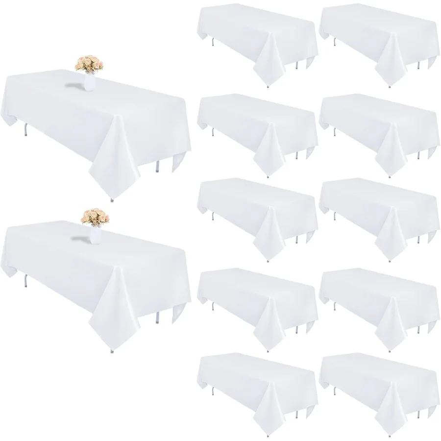 12 упаковок белой скатерти 60 x 102 дюйма, прямоугольные скатерти для 6-футовых прямоугольных столов, устойчивая к морщинам белая скатерть
12 упаковок белой скатерти 60 x 102 дюйма, прямоугольные скатерти для 6-футовых прямоугольных столов, устойчивая к морщинам белая скатерть