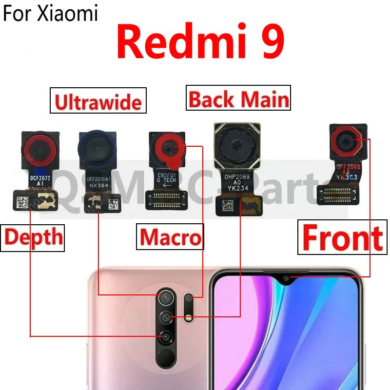 Запасная гибкая лента для передней маленькой камеры для Xiaomi Redmi 9, модуль основной задней камеры, запчасти для ремонта
Запасная гибкая лента для передней маленькой камеры для Xiaomi Redmi 9, модуль основной задней камеры, запчасти для ремонта