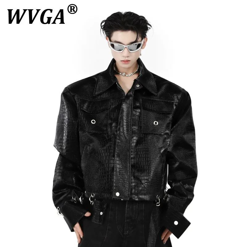 WVGA Spring Autumn New Man Tide High Street Embroidery Leather Design Trendy Long Sleeve Jacket Niche Chic Casual Coat Ins W9890
WVGA Spring Autumn New Man Tide High Street Embroidery Leather Design Trendy Long Sleeve Jacket Niche Chic Casual Coat Ins W9890