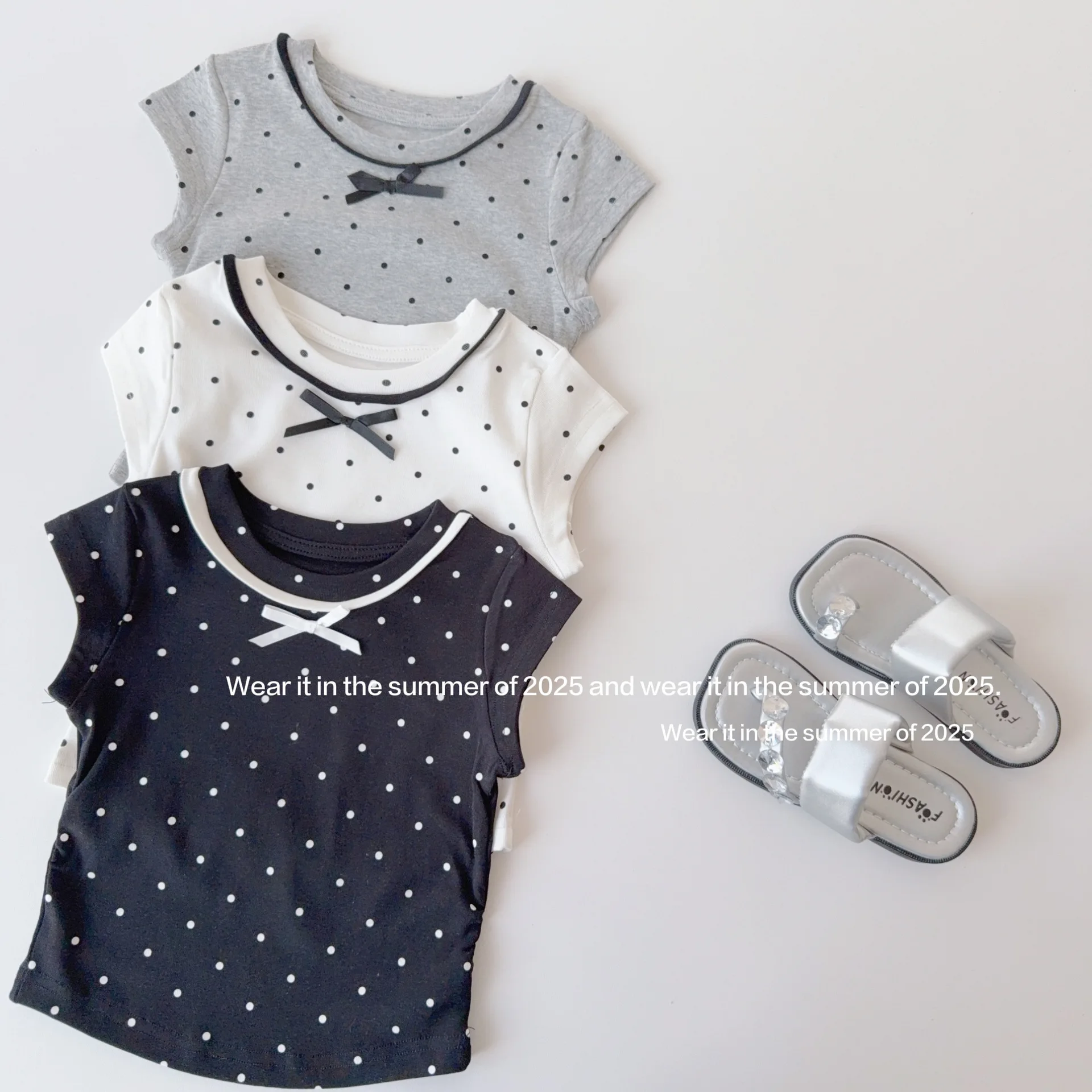 2025 Summer New Children T Shirts Thin Cotton Girls Polka Dot Short Sleeve Tee Kids Clothes Baby Girls Breathable Slim Fit Tops
2025 Summer New Children T Shirts Thin Cotton Girls Polka Dot Short Sleeve Tee Kids Clothes Baby Girls Breathable Slim Fit Tops