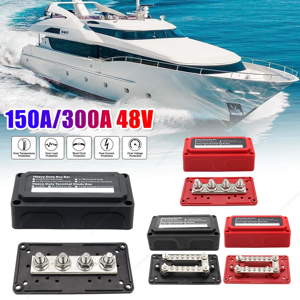 Шина 300A, 48 В, клемма 4/12, шпильки M10/M6, блок распределения питания, шина, шина, дизайн модуля для тяжелых условий эксплуатации, блок распределения питания
Шина 300A, 48 В, клемма 4/12, шпильки M10/M6, блок распределения питания, шина, шина, дизайн модуля для тяжелых условий эксплуатации, блок распределения питания