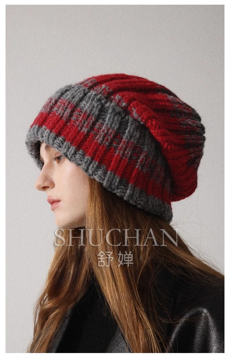 Fleece thickened wool hat big head circumference knitted women's winter cold men's beige 65cm pile hat
Fleece thickened wool hat big head circumference knitted women's winter cold men's beige 65cm pile hat