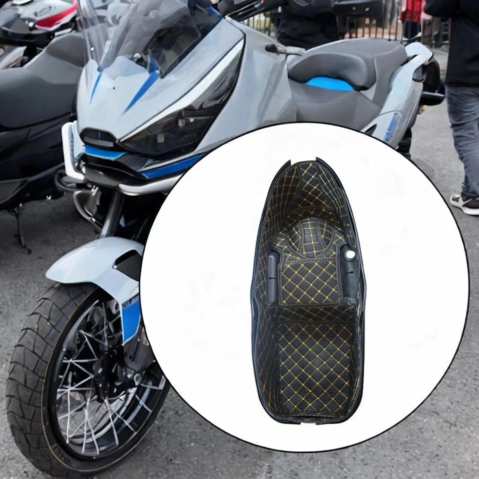 Tail Top Box Interior Liner Inner Liner PU Motorcycle Rear Trunk Liner
Tail Top Box Interior Liner Inner Liner PU Motorcycle Rear Trunk Liner
