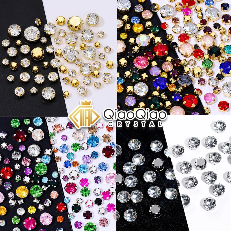 Claw Rhinestone Multi-Color Glass Sew On Stones for DIY Crafts, Gold/Silver Setting Crystal Jewelry Making, Clothes, Shoes, Bags
Claw Rhinestone Multi-Color Glass Sew On Stones for DIY Crafts, Gold/Silver Setting Crystal Jewelry Making, Clothes, Shoes, Bags