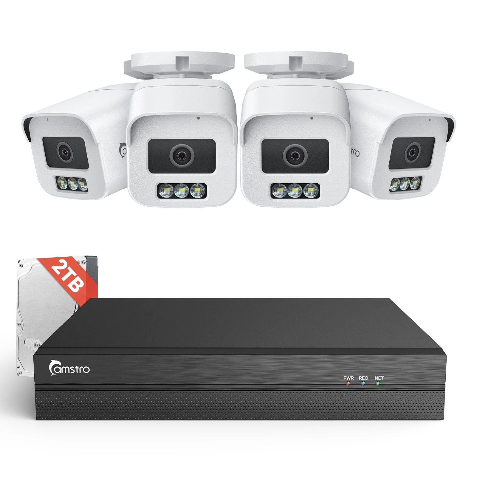 Camstro 8CH 4K Security Camera System 8MP Wired PoE Outdoor Cameras Home Security NVR Recorder for 24/7 Recording
Camstro 8CH 4K Security Camera System 8MP Wired PoE Outdoor Cameras Home Security NVR Recorder for 24/7 Recording