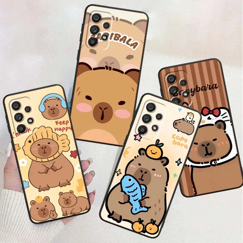 Capibala Anime Cute Cover For Samsung A73 A72 A71 A55 A54 A53 A52 A51 A13 A22 A16 A15 A12 A14 A26 A07 5G Black
Capibala Anime Cute Cover For Samsung A73 A72 A71 A55 A54 A53 A52 A51 A13 A22 A16 A15 A12 A14 A26 A07 5G Black