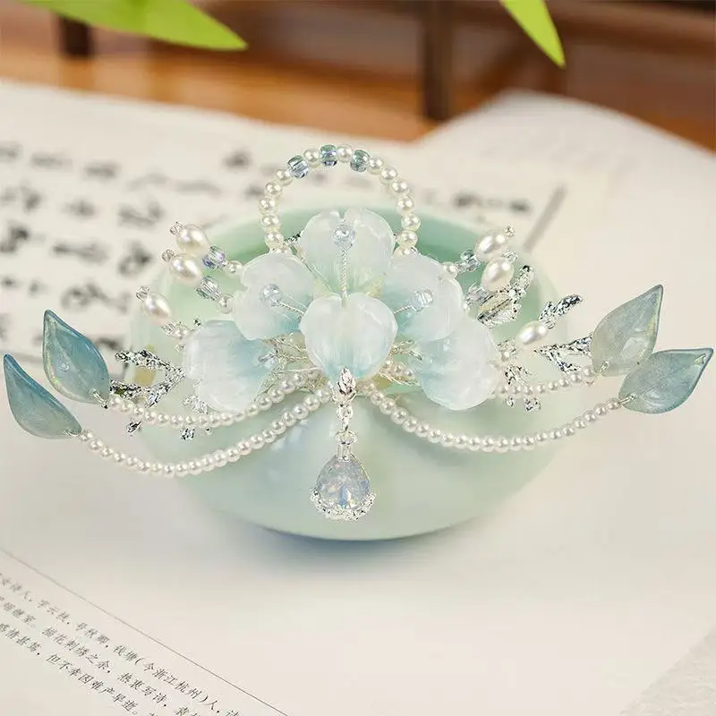 LH national style hair crown new Chinese antique Hanfu headgear makeup photo accessories
LH national style hair crown new Chinese antique Hanfu headgear makeup photo accessories