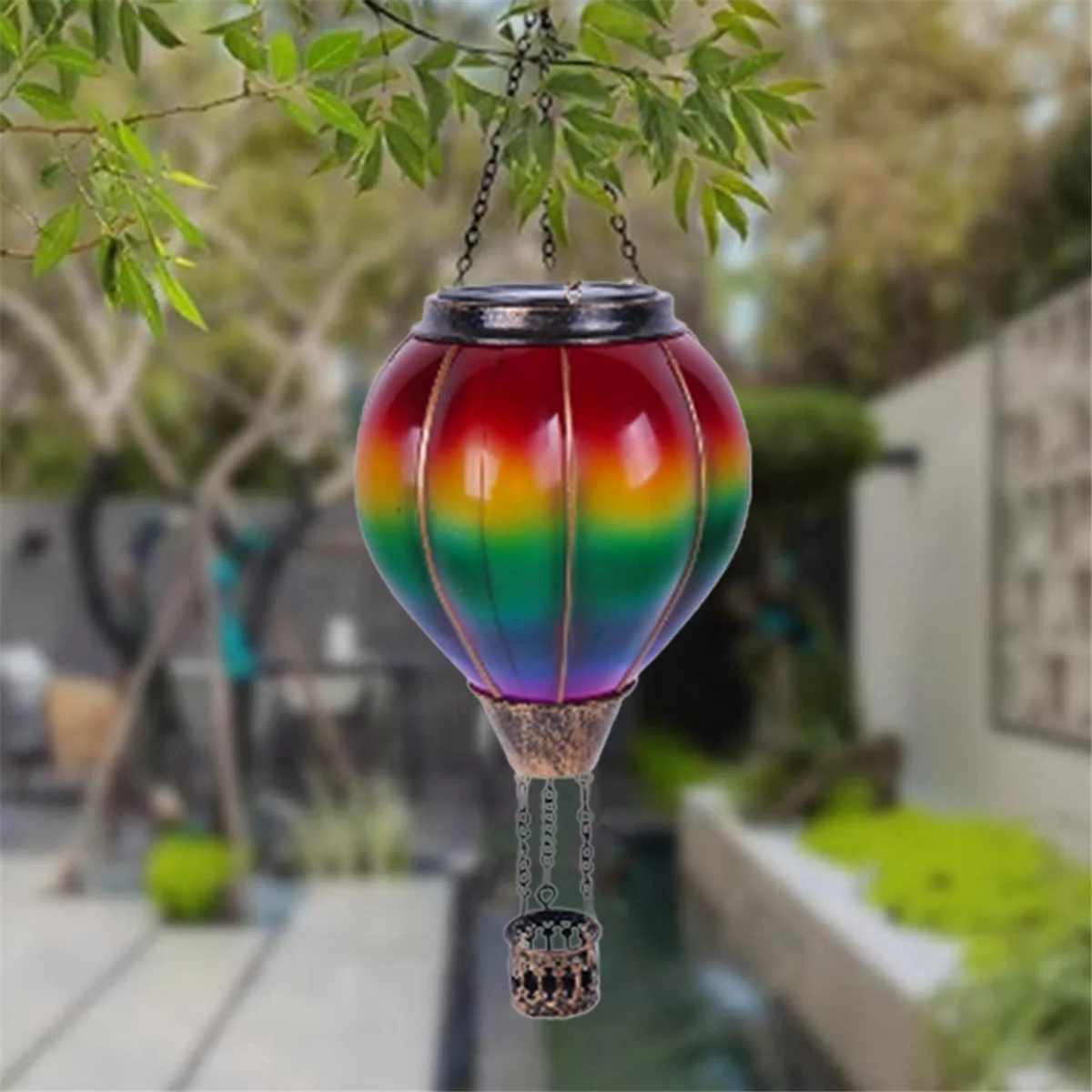 ABXY Hot Air Balloon Solar Lantern Lights Outdoor Hanging Solar Lantern for Garden Yard Patio Porch Decor
ABXY Hot Air Balloon Solar Lantern Lights Outdoor Hanging Solar Lantern for Garden Yard Patio Porch Decor
