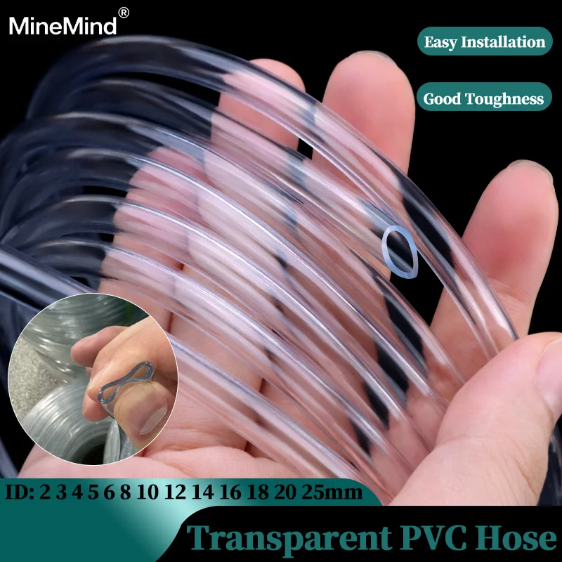 3/8M Inner Diameter 2 3 4 5 6 8 10 12 14 16 18 20 25mm High Quality Water Pump Tube Hose Transparent PVC Plastic Hoses Plumbing
3/8M Inner Diameter 2 3 4 5 6 8 10 12 14 16 18 20 25mm High Quality Water Pump Tube Hose Transparent PVC Plastic Hoses Plumbing