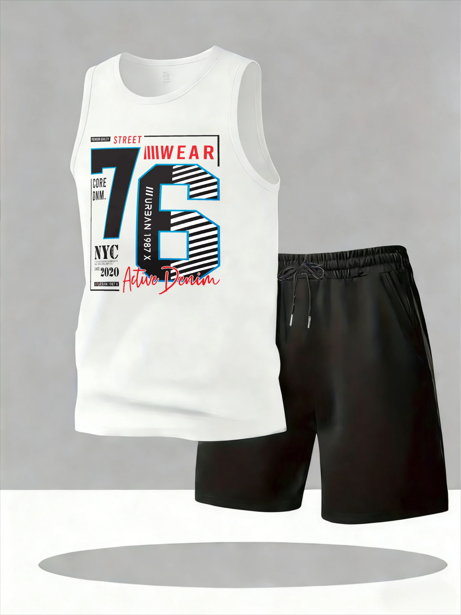 Men's Tank Top Sets 2026 Summer Quick drying oversize two-piece set sports crewneck running jogging suit Breathable beach
Men's Tank Top Sets 2026 Summer Quick drying oversize two-piece set sports crewneck running jogging suit Breathable beach