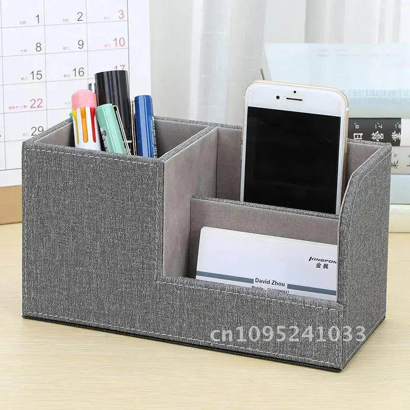 Leather Pu Pen Holder Multifunctional Storage Box Remote Storage Office Desktop Stationery Box Box Sorting Storage
Leather Pu Pen Holder Multifunctional Storage Box Remote Storage Office Desktop Stationery Box Box Sorting Storage