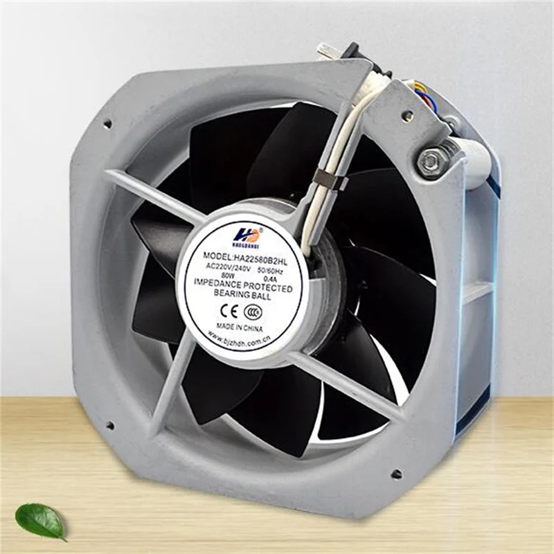 HA22580HB2L 22580 220 В 225X225X80MM Цельнометаллический высокотемпературный осевой вентилятор
HA22580HB2L 22580 220 В 225X225X80MM Цельнометаллический высокотемпературный осевой вентилятор