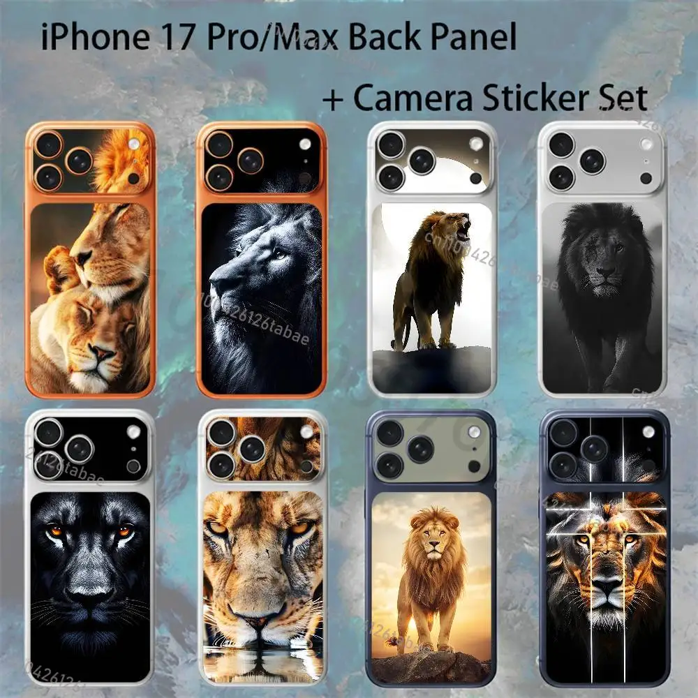 COOL Lion Pattern For iPhone 17proMax/17pro Full Cover Decal Skin Wrap Colorful Rear Protective Sticker Film
COOL Lion Pattern For iPhone 17proMax/17pro Full Cover Decal Skin Wrap Colorful Rear Protective Sticker Film