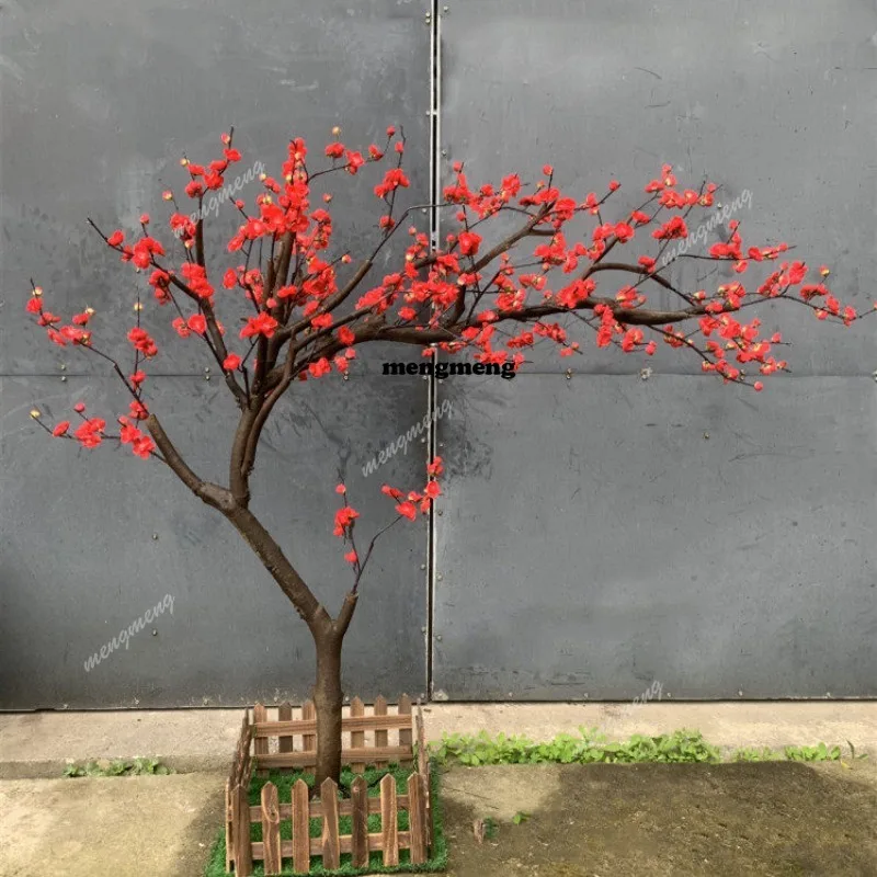 Simulated plum blossom tree Large wishing tree Chinese landscaping tree Indoor shopping mall window floral arrangement
Simulated plum blossom tree Large wishing tree Chinese landscaping tree Indoor shopping mall window floral arrangement
