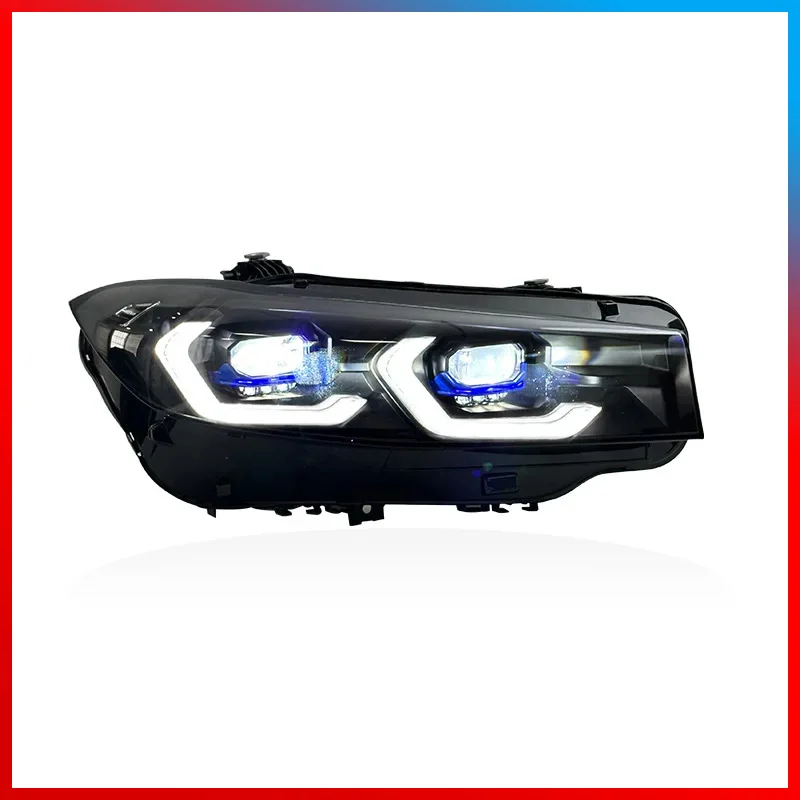 Suitable for 2023-2025 B-M-W New 3 Series G20/G28/i3 M3 Modified with Golden Eye Dual Color Spoon Headlights
Suitable for 2023-2025 B-M-W New 3 Series G20/G28/i3 M3 Modified with Golden Eye Dual Color Spoon Headlights