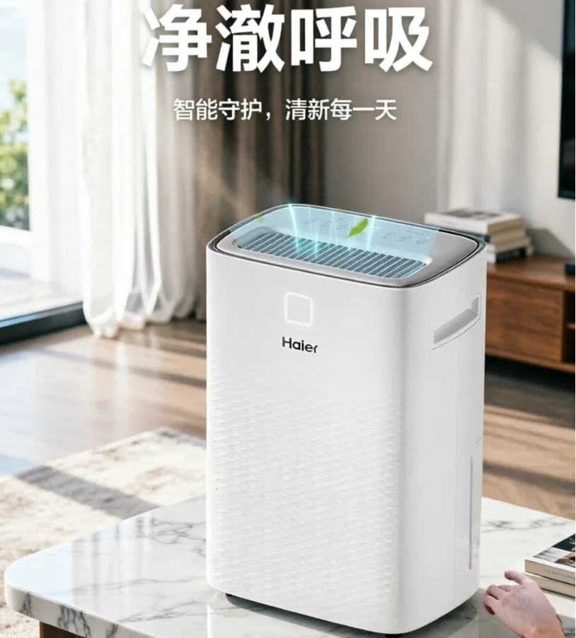 220V Haier Dehumidifier for Home Indoor Quiet Air Purifier Moisture Absorber Dryer HBL1
220V Haier Dehumidifier for Home Indoor Quiet Air Purifier Moisture Absorber Dryer HBL1