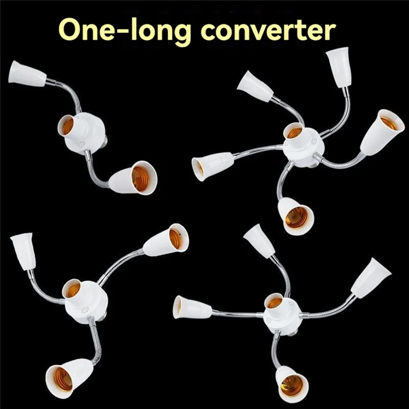 ABMH-E27 LED Bulb Splitter Adapter Adjustable Light Holder Socket Converter For Home Office Exhibitions Light Holder
ABMH-E27 LED Bulb Splitter Adapter Adjustable Light Holder Socket Converter For Home Office Exhibitions Light Holder