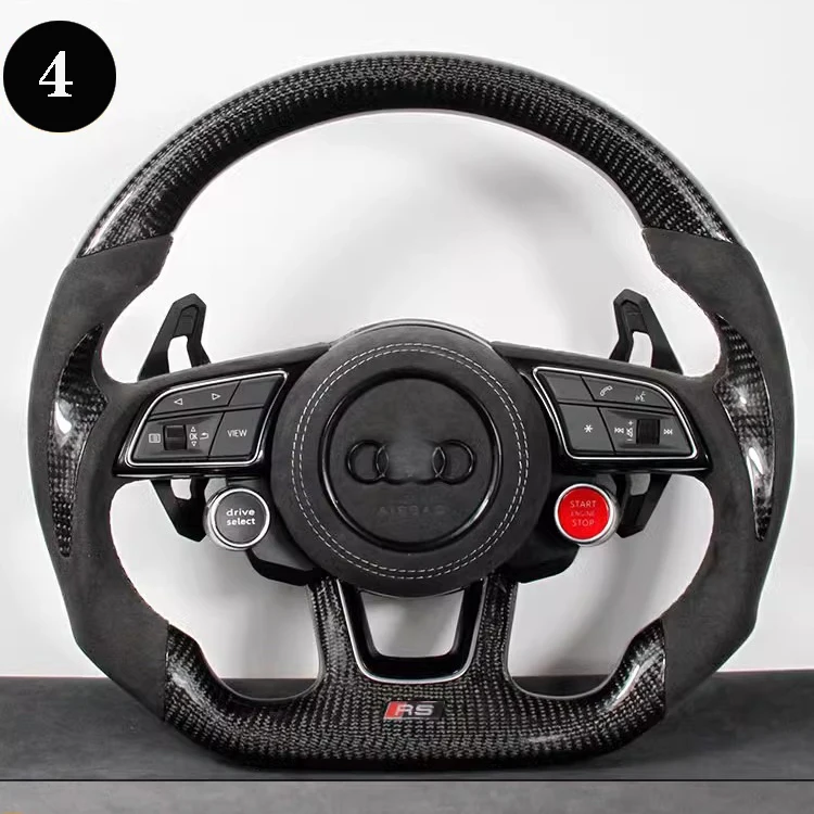 Customized Carbon Fiber Steering Wheel For-Audi Rs3 Rs4 Rs5 Rs6 Rs7 S5 2012-2016/S3 2014-2017/S4 2013-2015
Customized Carbon Fiber Steering Wheel For-Audi Rs3 Rs4 Rs5 Rs6 Rs7 S5 2012-2016/S3 2014-2017/S4 2013-2015
