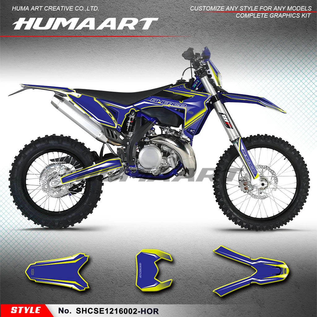 HUMAART Graphics Decal Kit Durable Vinyl for Sherco SE-R 250 300 2012 2013 2014 2015 2016, Rebuilding, SHCSE1216002-HOR
HUMAART Graphics Decal Kit Durable Vinyl for Sherco SE-R 250 300 2012 2013 2014 2015 2016, Rebuilding, SHCSE1216002-HOR