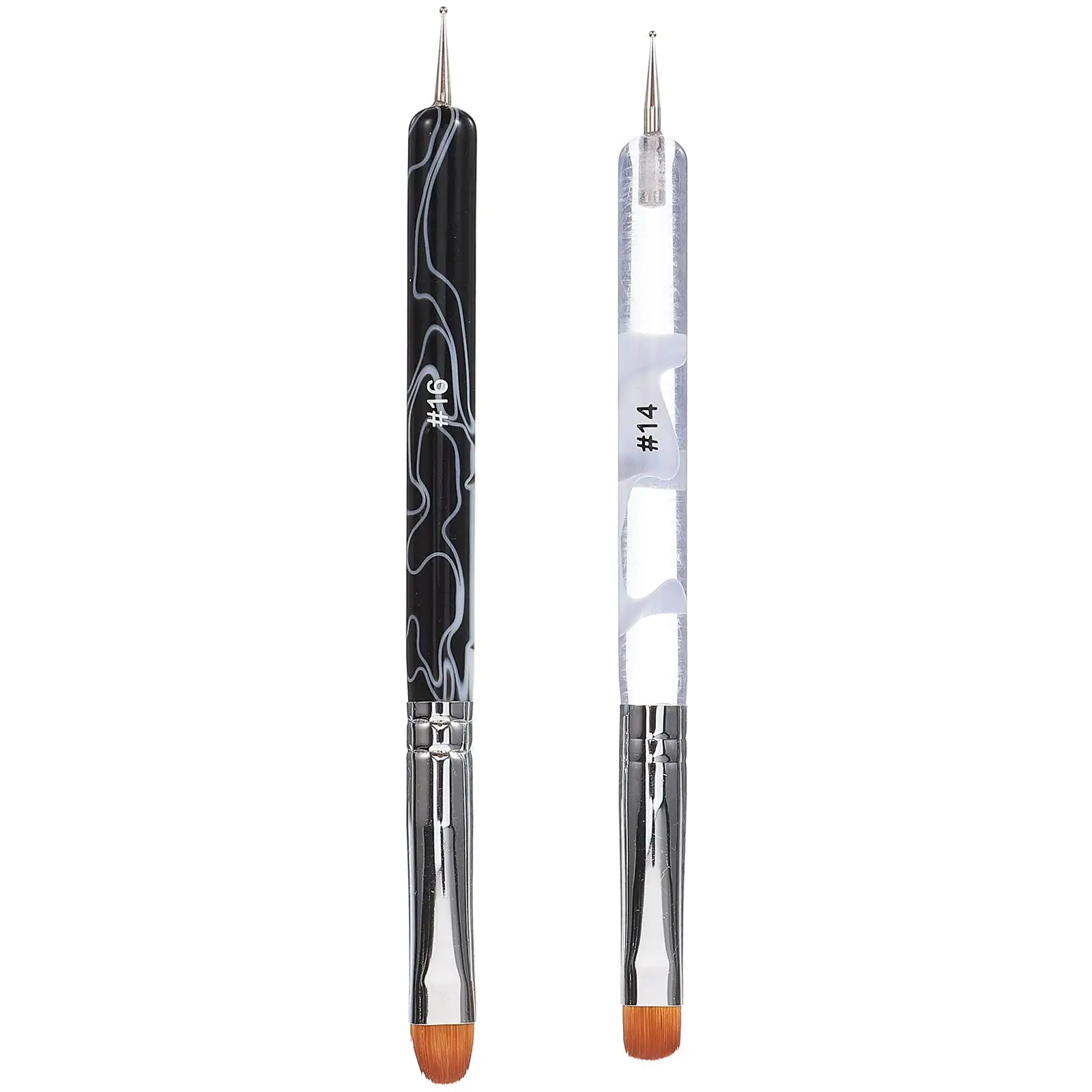 2 Pcs Brushes Double ended Semicircle Manicure Supplies Nail Polish Brush Manicure Foil Tools Gems Pens Supplies Painting
2 Pcs Brushes Double ended Semicircle Manicure Supplies Nail Polish Brush Manicure Foil Tools Gems Pens Supplies Painting