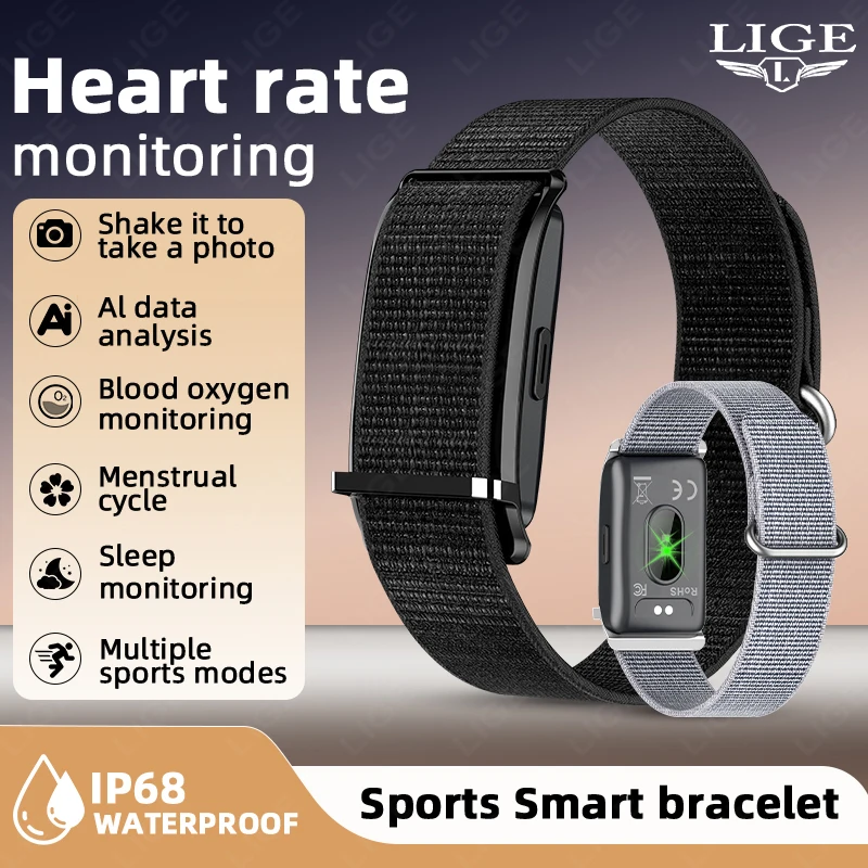 Смарт-браслет LIGE: фитнес-трекер, монитор сна, пульса, уровня кислорода в крови, стресса, спортивные режимы. Новинка 2026 года.
Смарт-браслет LIGE: фитнес-трекер, монитор сна, пульса, уровня кислорода в крови, стресса, спортивные режимы. Новинка 2026 года.
