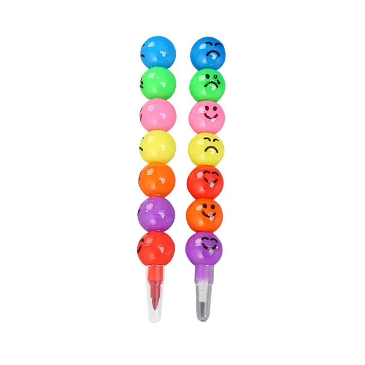 20pcs Cartoon Student Sugar-Coated Berry 7-color Graffiti Crayons Cute Expression Smiley Face Pencil Sharpening-free Pencil
20pcs Cartoon Student Sugar-Coated Berry 7-color Graffiti Crayons Cute Expression Smiley Face Pencil Sharpening-free Pencil