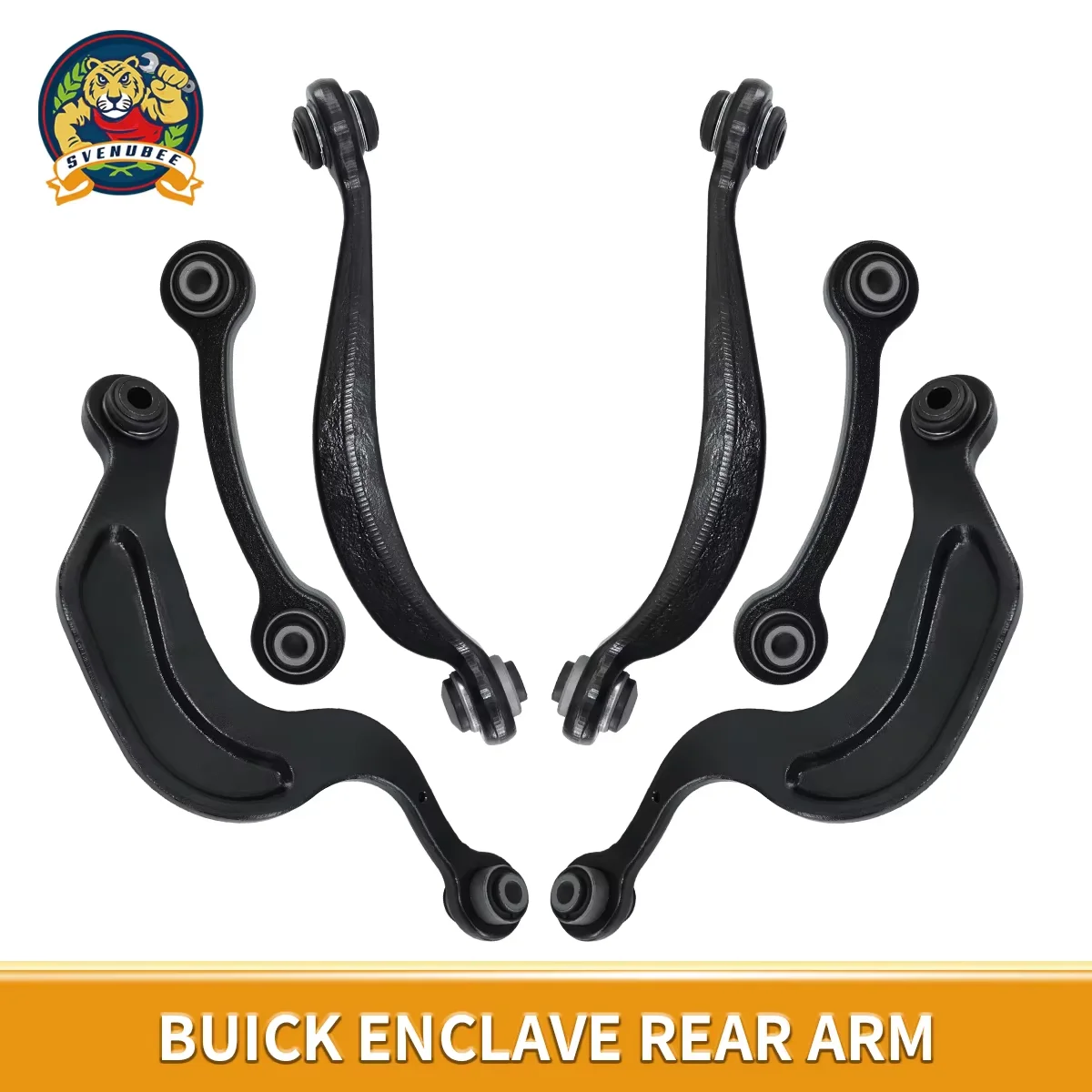 Svenubee 6Pcs Rear Upper Control Arms Set for Buick Enclave Chevrolet Traverse 2007 2008 2009 2010 2011 2012 2013 - 2017 K641887
Svenubee 6Pcs Rear Upper Control Arms Set for Buick Enclave Chevrolet Traverse 2007 2008 2009 2010 2011 2012 2013 - 2017 K641887