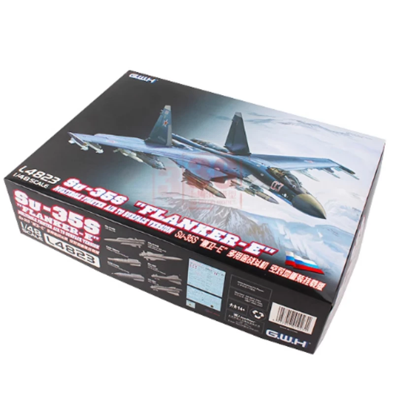 Great Wall хобби L4823 1/48 Su-35S Многоцелевой истребитель «Flanker-E» Версия Air to Surface
Great Wall хобби L4823 1/48 Su-35S Многоцелевой истребитель «Flanker-E» Версия Air to Surface