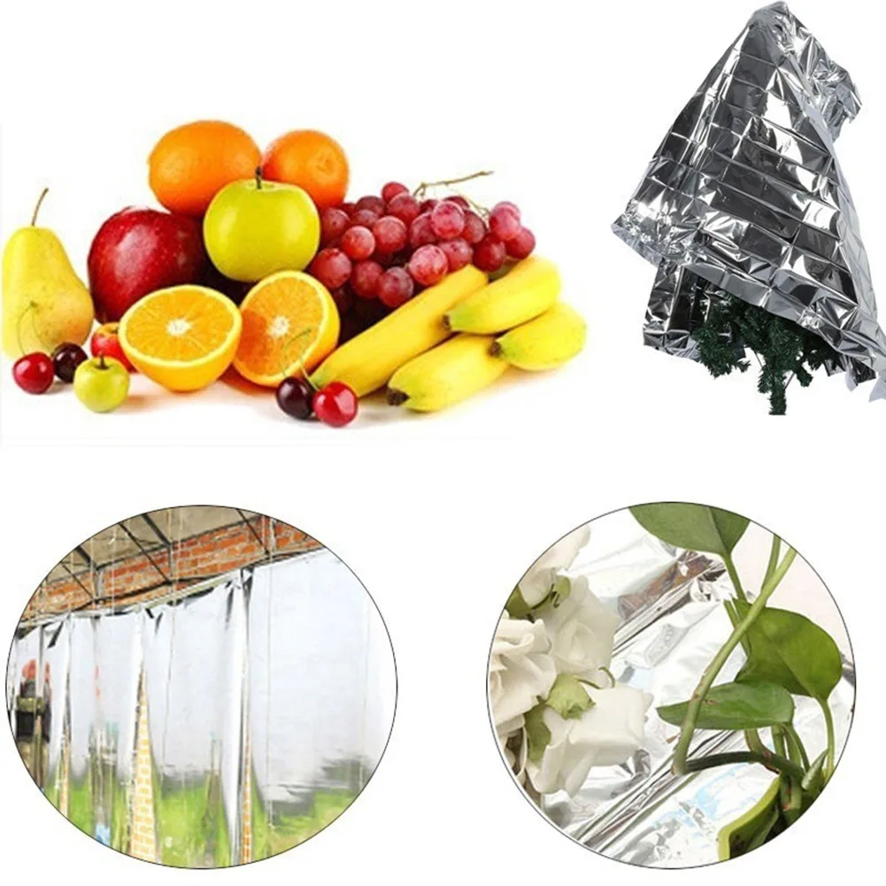 PETP Reflective Film Increase Plant Growth Healthy Graceful Plants Garden Greenhouse Covering Foil Sheets 210x120cm
PETP Reflective Film Increase Plant Growth Healthy Graceful Plants Garden Greenhouse Covering Foil Sheets 210x120cm