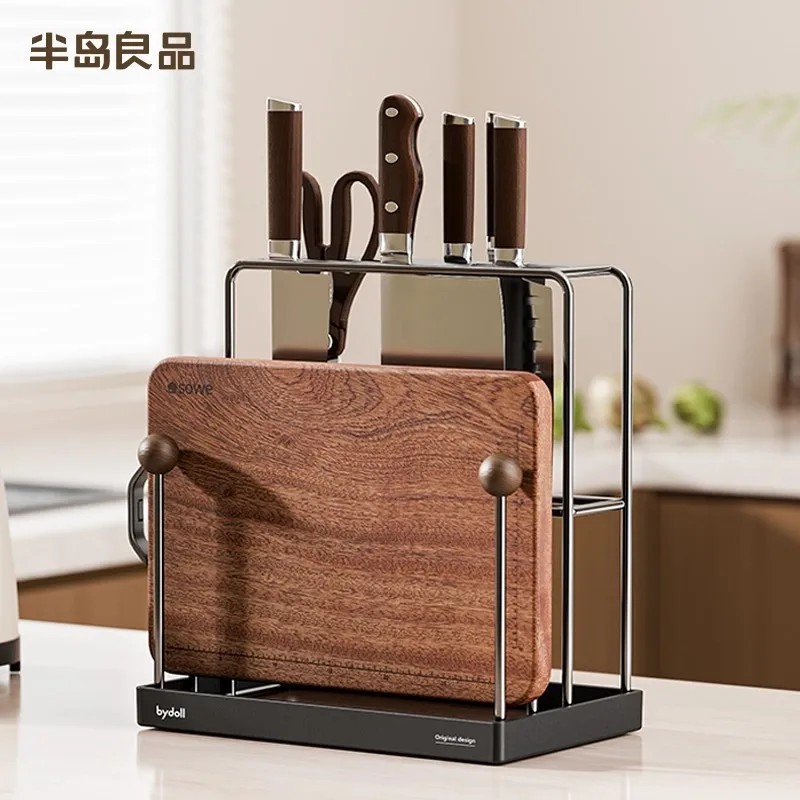 Hoinvaet Kitchen Knife Rack Storage Holder Multifunctional Integrated Countertop Vegetable Chopping Board Stand Organizer
Hoinvaet Kitchen Knife Rack Storage Holder Multifunctional Integrated Countertop Vegetable Chopping Board Stand Organizer