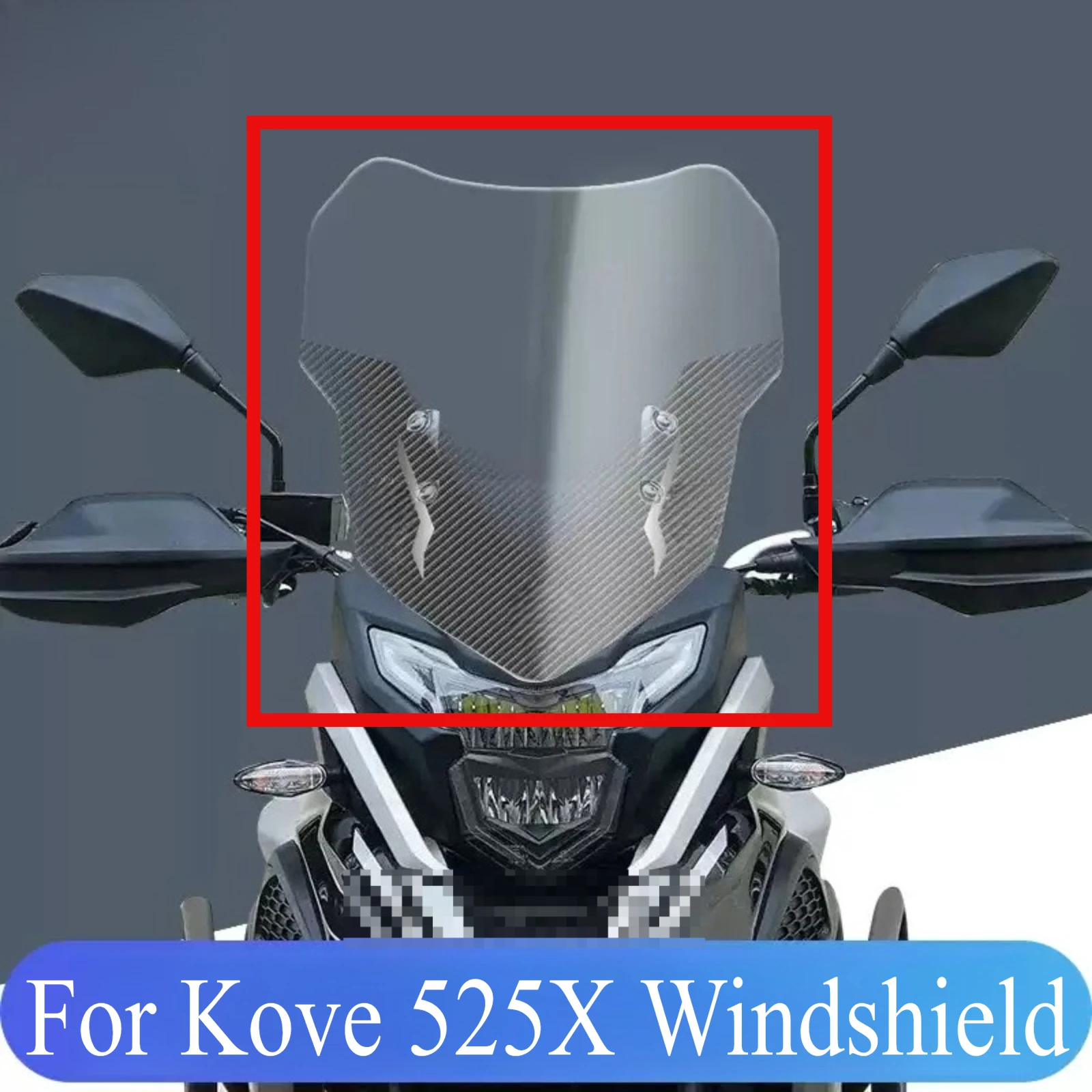 For Kove 525X Motorcycle Modified Windshield Wind Deflector Heightened Windshield Durable Front Glass Accessories Parts
For Kove 525X Motorcycle Modified Windshield Wind Deflector Heightened Windshield Durable Front Glass Accessories Parts